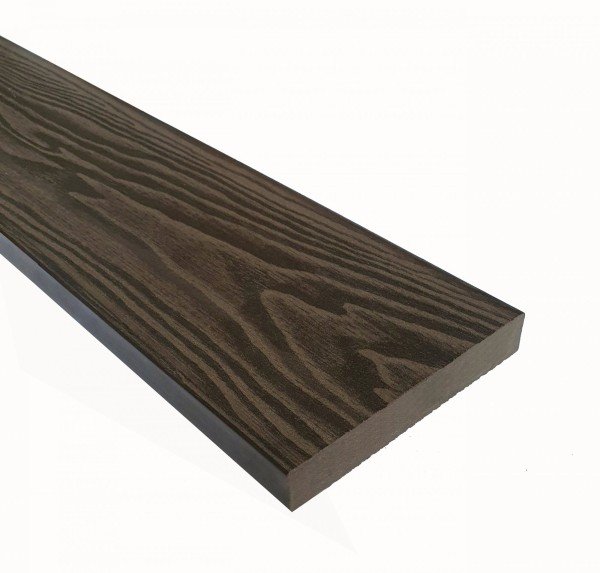 Террасная доска из ДПК Terrapol Смарт 3D Полнотелая без паза Венге Соренто купить в Электроуглях