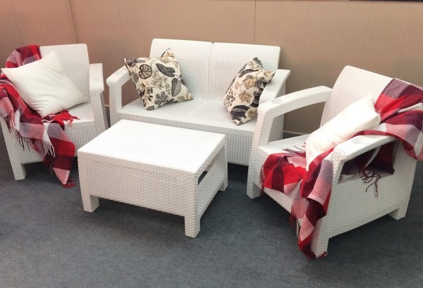 Комплект Yalta Terrace Set белый купить в Электроуглях