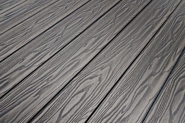 Террасная доска из ДПК Terrapol Смарт 3D Полнотелая без паза Черное дерево купить в Электроуглях