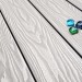 Террасная доска из ДПК Terrapol Смарт 3D Полнотелая без паза Дуб беленый купить в Электроуглях