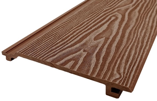 Сайдинг Darvolex 185x19x3000мм, 3D тиснение Коричневый купить в Электроуглях