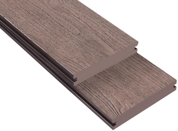 Террасная доска ДПК Outdoor 3D полнотелая NEVADA/CALIFORNIA BROWN коричневая микс купить в Электроуглях