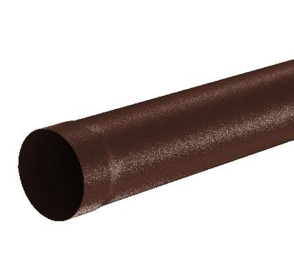 Водосток Aquasistem, Система 150/100 - Труба водосточная 3.00м RAL 8017 Коричневый matt купить в Электроуглях