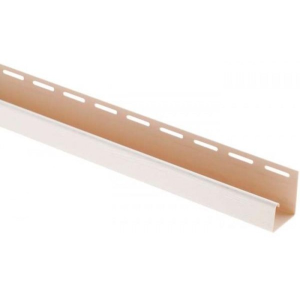 J-профиль Люкс Крашенный, T-15, ВН, Белый купить в Электроуглях