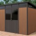 Сарай Defender из ДПК 9х7 (5.95 кв.м) купить в Электроуглях
