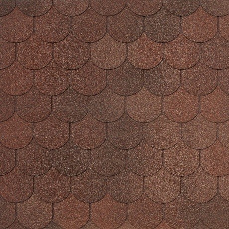 Гибкая черепица Tegola ASSISI terracotta 420 купить в Электроуглях
