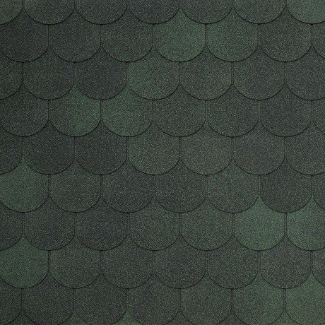 Гибкая черепица Tegola ASSISI verde 473 купить в Электроуглях