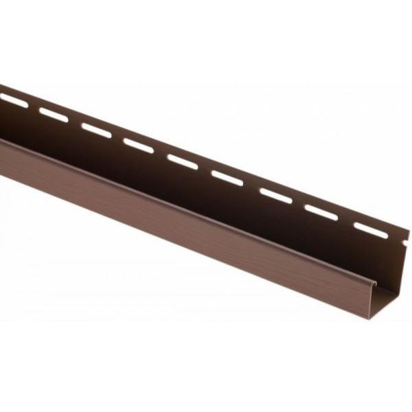J-профиль Люкс Крашенный, T-15, ВН, Тёмный Орех купить в Электроуглях