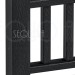Комплект крышка/юбка для столба SEQUOIA BLACK купить в Электроуглях
