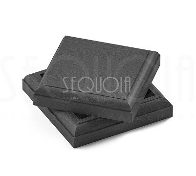 Комплект крышка/юбка для столба SEQUOIA GRAY купить в Электроуглях