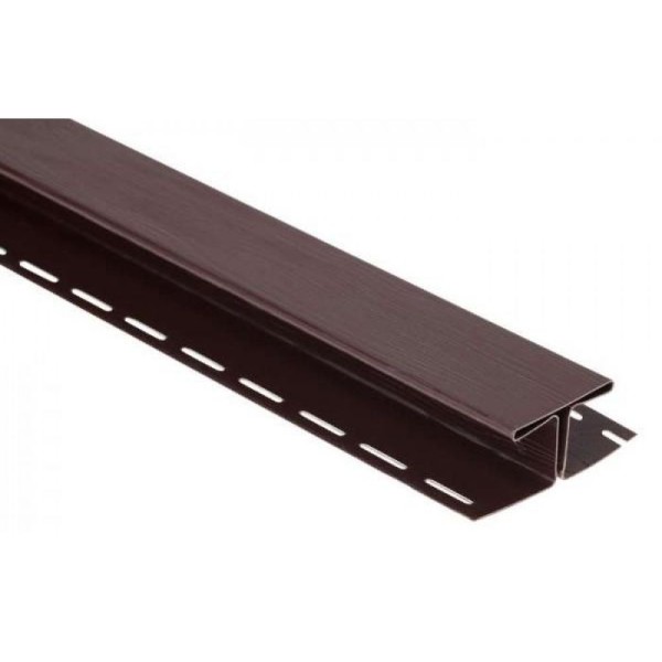 Н-профиль Люкс Крашенный, T-18, ВН, Коричневый купить в Электроуглях