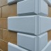 Угол Наружный к Фасадным Термопанелям Доломит Дагестанский Камень 400 мм Белый купить в Электроуглях