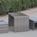 Диван-Трансформер AFINA плетеный из иск. ротанга S330G-W78 Grey купить в Электроуглях
