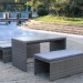 Диван-Трансформер AFINA плетеный из иск. ротанга S330G-W78 Grey купить в Электроуглях