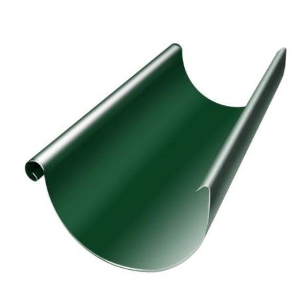 Водосток Grand Line 125x90 – Желоб 3м RAL 6005 купить в Электроуглях