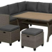 Комплект мебели AFINA плетеной из иск. ротанга AFM-307G-Grey купить в Электроуглях