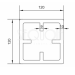 Столб SEQUOIA Evolution 3D WOOD GRAY купить в Электроуглях