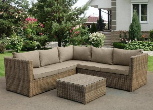 Комплект мебели AFINA плетеной из иск. ротанга YR825B Beige купить в Электроуглях