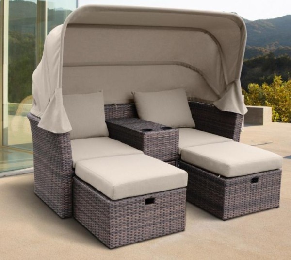 Комплект мебели AFINA плетеной из иск. ротанга AFM-330B Brown купить в Электроуглях