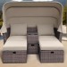 Комплект мебели AFINA плетеной из иск. ротанга AFM-330B Brown купить в Электроуглях