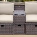 Комплект мебели AFINA плетеной из иск. ротанга AFM-330B Brown купить в Электроуглях