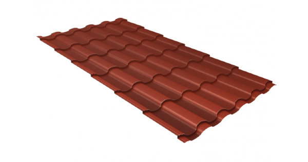 Металлочерепица кредо 0,5 Satin RAL 8004 терракота купить в Электроуглях