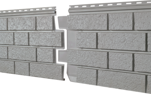 Фасадная панель Ю-пласт Стоун Хаус S-Lock Клинкер Нордик дым купить в Электроуглях