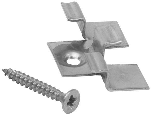 Клипса с саморезом,Grinder бесшовный монтаж 2 mm купить в Электроуглях