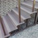 Ступень ДПК Outdoor Havana/Вельвет полнотелая серая  микс купить в Электроуглях