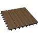 Садовый паркет дпк CM Garden Modern, 300х300 мм, PATINA BROWN (Патина коричневый) купить в Электроуглях