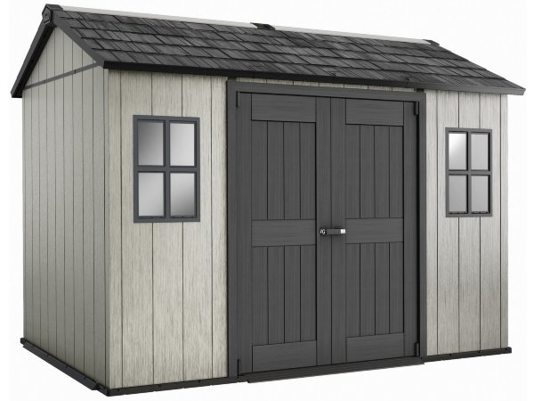 Хозблок пластиковый Oakland 1175 (по полу внутри 8,0 кв.м.) Можно красить купить в Электроуглях