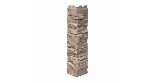 Угол наружный VOX Solid Stone Lazio камень светлая глина купить в Электроуглях