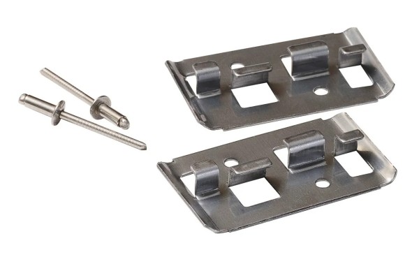 Кляймер Профи с заклёпкой по металлу (нержавейка) купить в Электроуглях