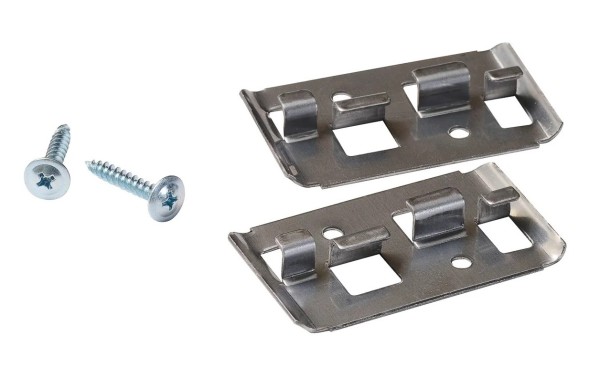 Кляймер Профи с саморезом по дереву (нержавейка) купить в Электроуглях