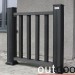 Ограждение из ДПК Outdoor Классик 3D STORM чёрный купить в Электроуглях