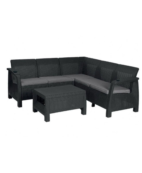 Угловой диван  Yalta Corner Set (столик в комплект не входит) купить в Электроуглях