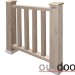 Ограждение из ДПК Outdoor Классик 3D STORM серый микс купить в Электроуглях