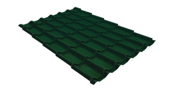 Металлочерепица классик 0,5 Satin RAL 6005 зеленый мох купить в Электроуглях