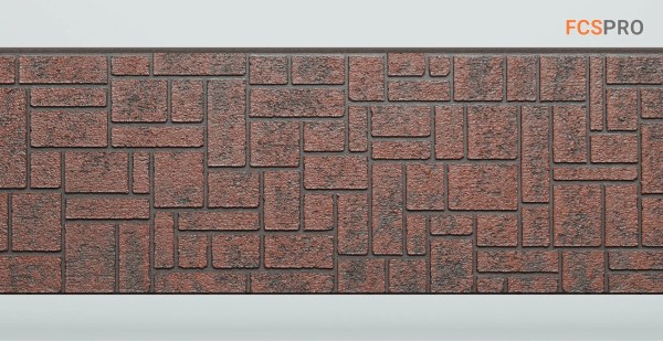 Фиброцементные панели FCS Simple АА5 (под камень) купить в Электроуглях