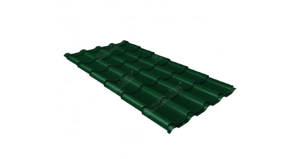 Металлочерепица камея 0,5 Satin RAL 6005 зеленый мох купить в Электроуглях