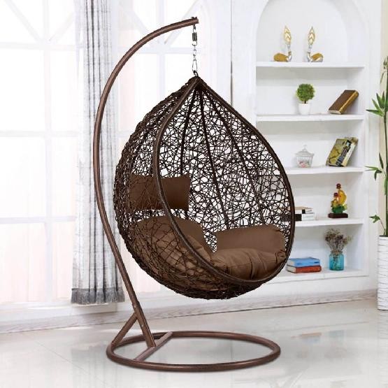 Кресло Подвесное из искусственного ротанга AFM-168A-XL Brown купить в Электроуглях