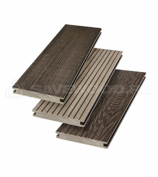 Террасная доска SW Fraxinus (R) полнотелая «SaveWood» Темно-коричневый купить в Электроуглях