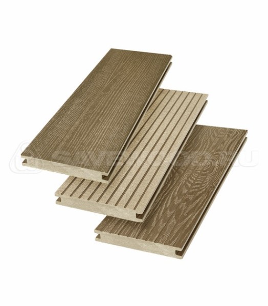 Террасная доска SW Fraxinus (R) полнотелая «SaveWood» Тик купить в Электроуглях
