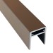 П-профиль Алюминиевый EasyDecking 35x25 Венге купить в Электроуглях