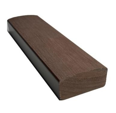 Лавочный брус Ecodecking Некст полнотелый брашированный 70х35 шоколад купить в Электроуглях