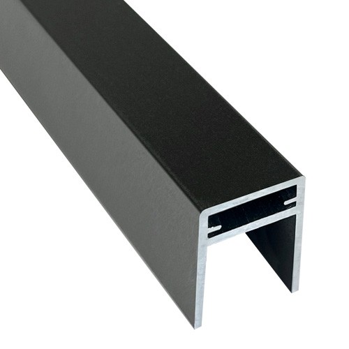 П-профиль Алюминиевый EasyDecking 35x25 Черное дерево купить в Электроуглях