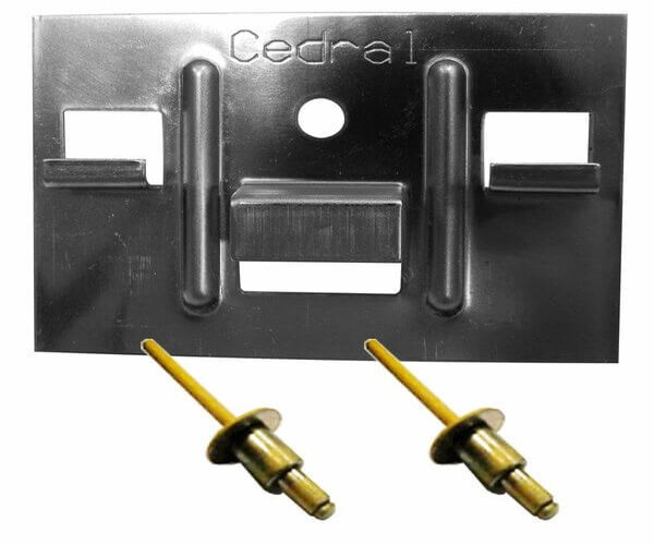 КЛЯММЕР + ЗАКЛЁПКА ДЛЯ CEDRAL CLICK 250 ШТ купить в Электроуглях
