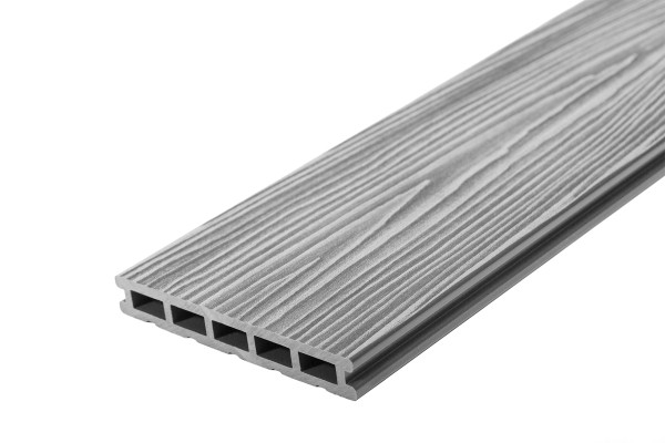 Террасная доска из ДПК RusDecking Unodeck Mogano - Серый купить в Электроуглях