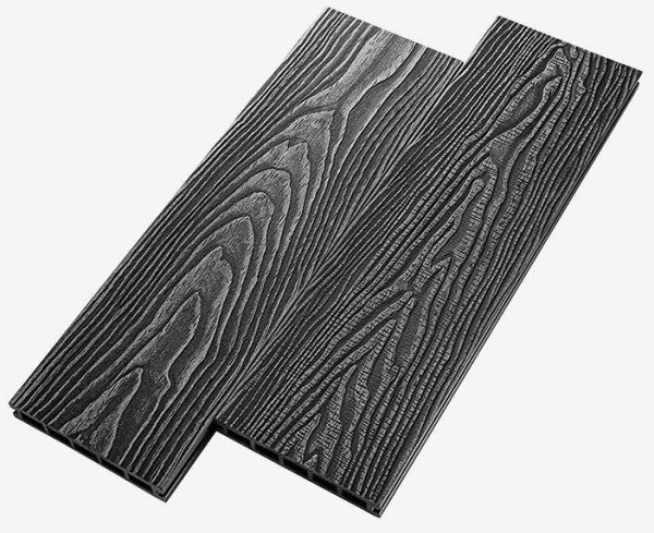 Террасная доска из ДПК RusDecking Unodeck Vintage - Графит купить в Электроуглях