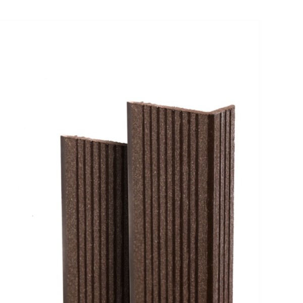 Угол торцевой Ecodecking Некст 70х35x3000 Шоколад купить в Электроуглях